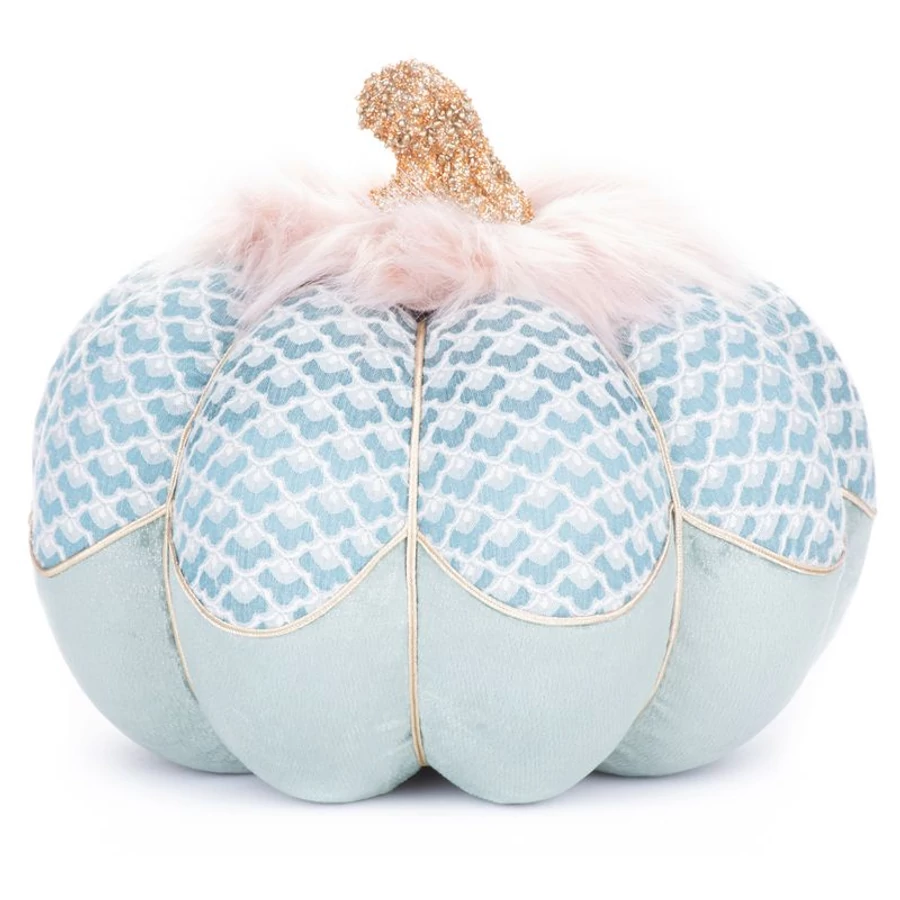 MagicHome karácsonyi dekoráció, Tök, kék, 29 x 24 cm