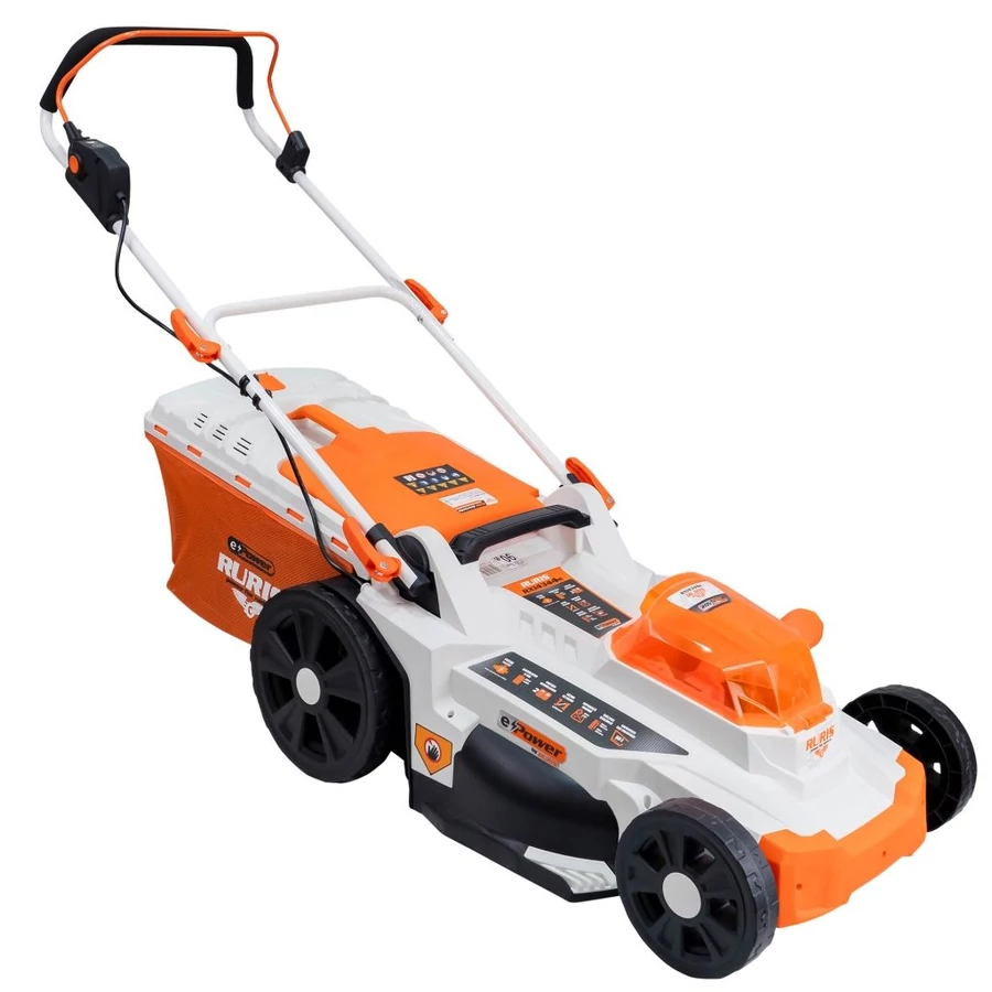 RURIS Akkumulátoros fűnyíró RXI4344e (Tartozék: 2 akkumulátor 20V 4Ah + dupla töltő)