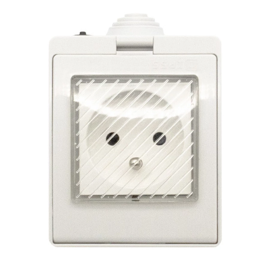 SMARTZILLA Tuya Okos kültéri konnektor, dugalj 230V, IP védett