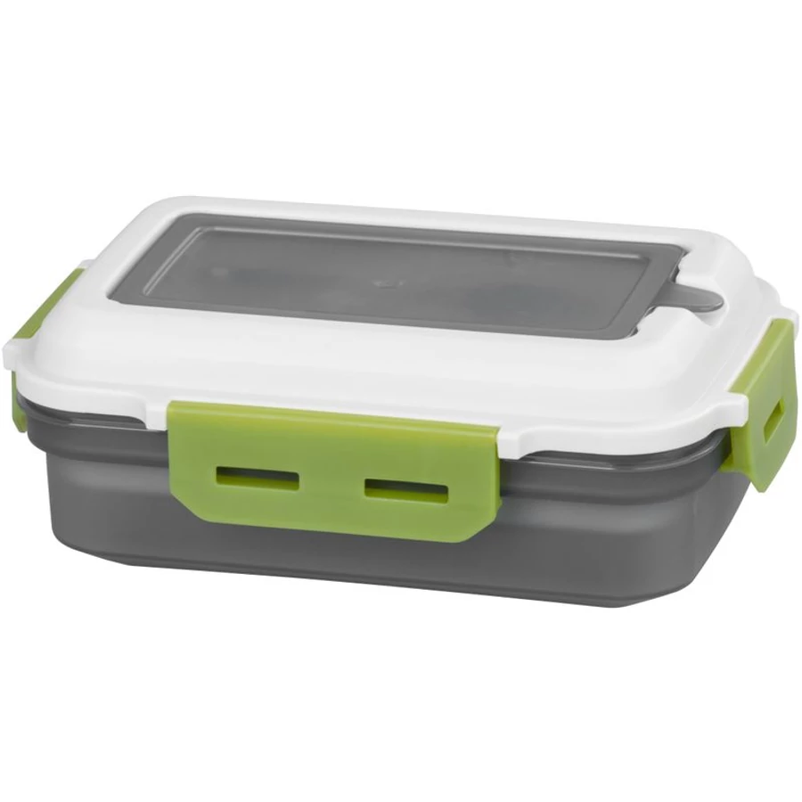 Ételhordó MagicHome, szögletes, 1,2 l, villával/kanállal, 23 x 15 x 8,8 cm