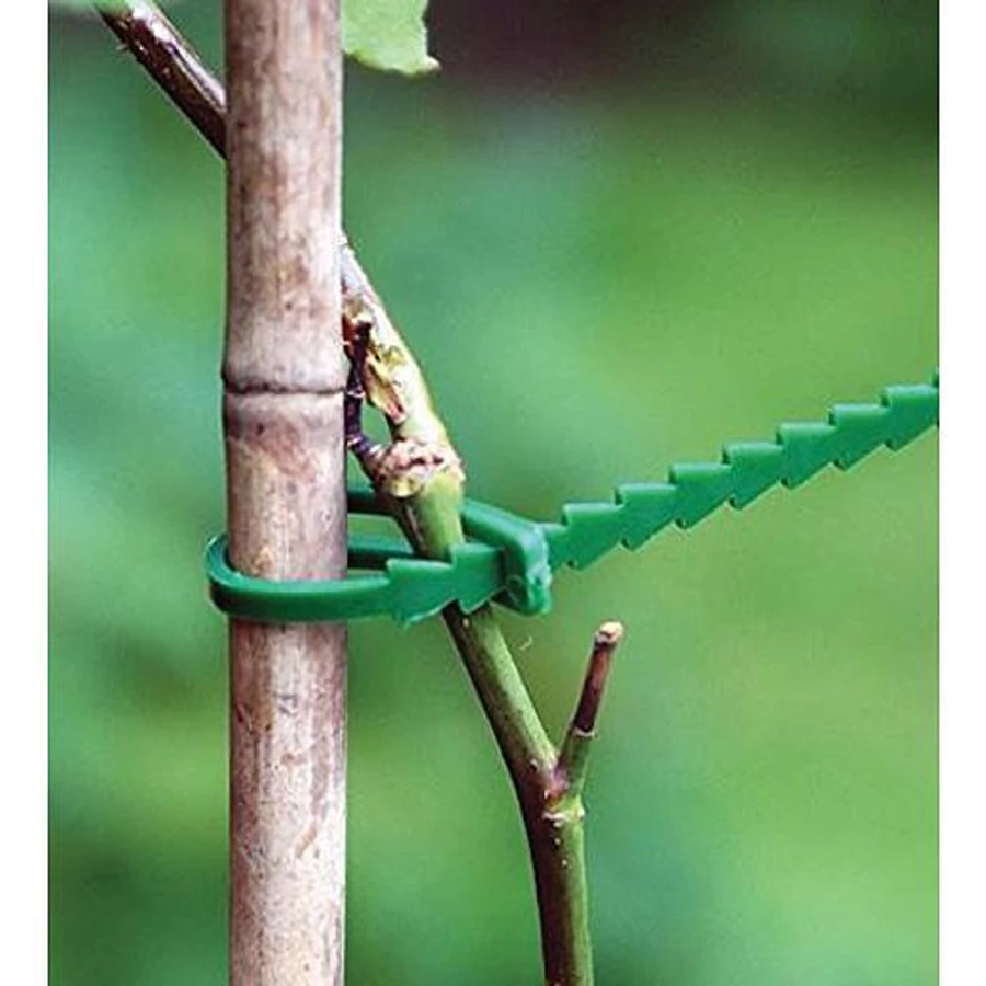 Növénykötöző oldható, műanyag, 120mm, 80 db/csomag