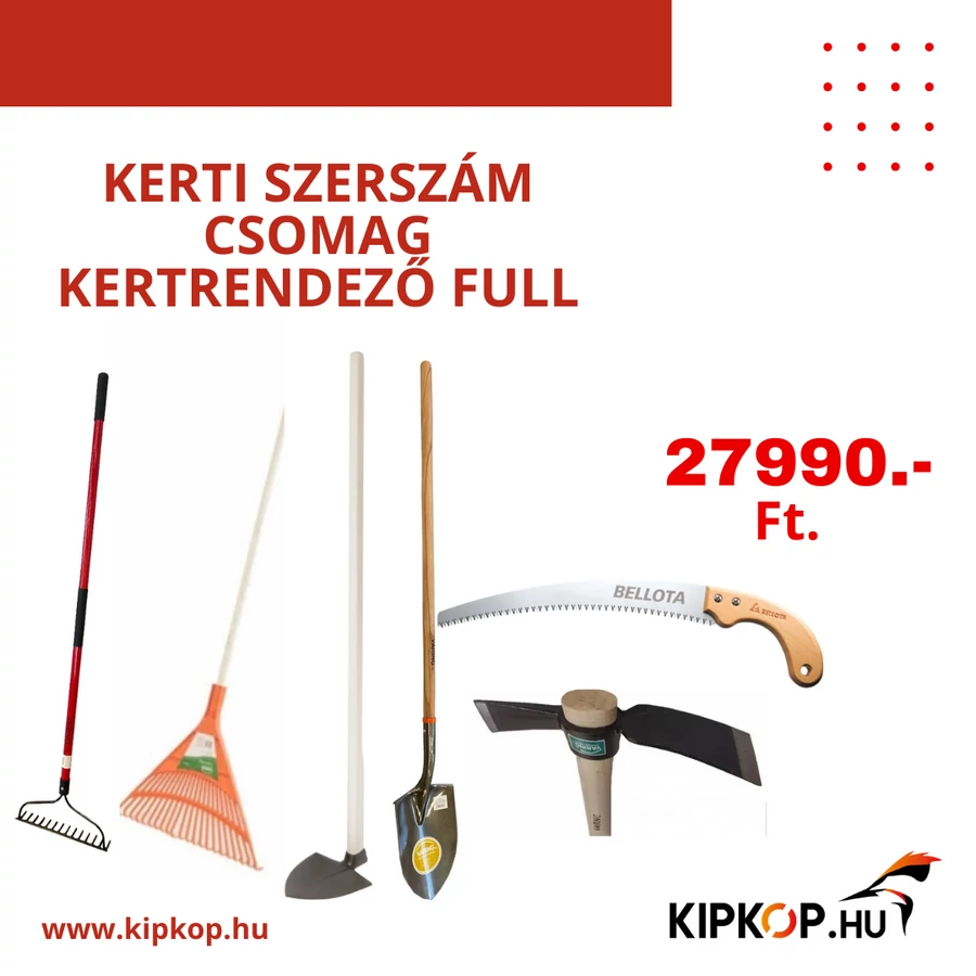 Kerti szerszám csomag Kertrendező full