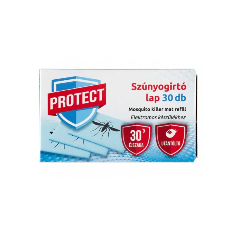 Protect Plus Szúnyogírtó lap 30 db-os